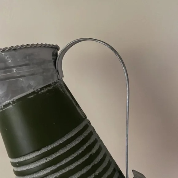 Distressed Galvanized Metal Pitcher 10 inches - Picture 6 of 6